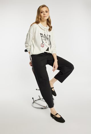 Luźne spodnie damskie