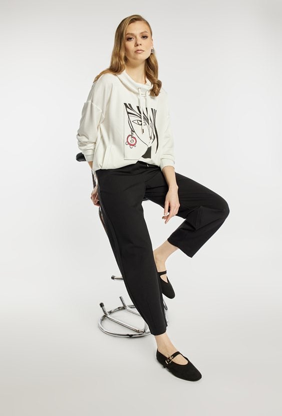 Luźne spodnie damskie