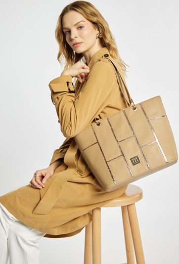 Torba z połyskującym wzorem