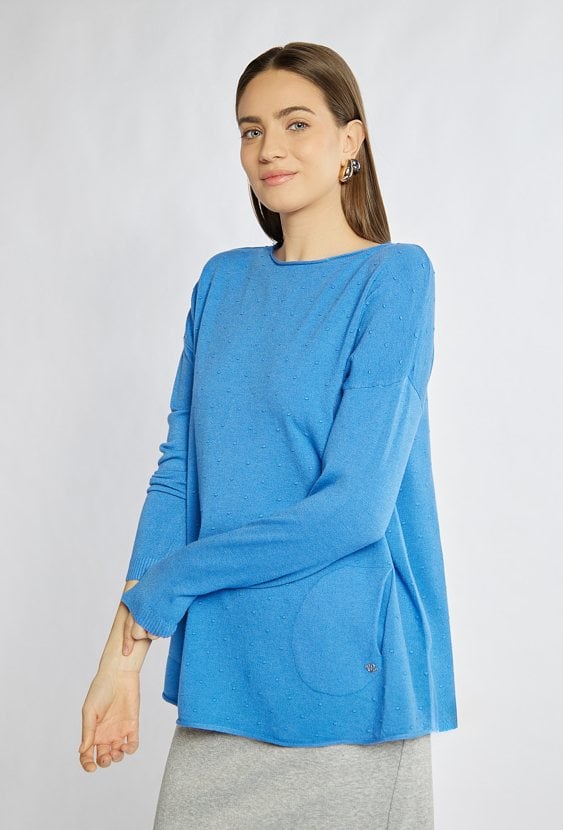 Sweter z kieszonkami