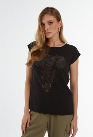 Spodnie typu cargo z lyocellu