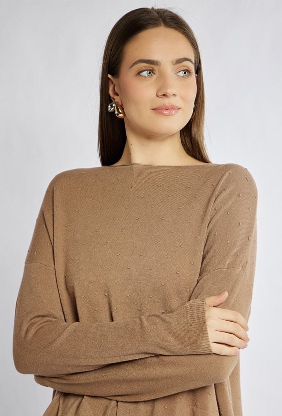 Sweter z kieszonkami