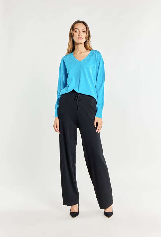 Sweter damski z wełny