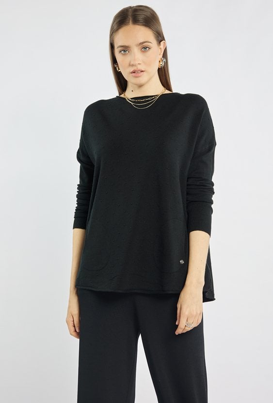 Sweter z kieszonkami