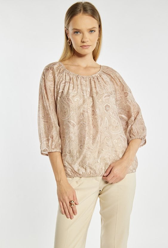 Bluzka damska z wzorem