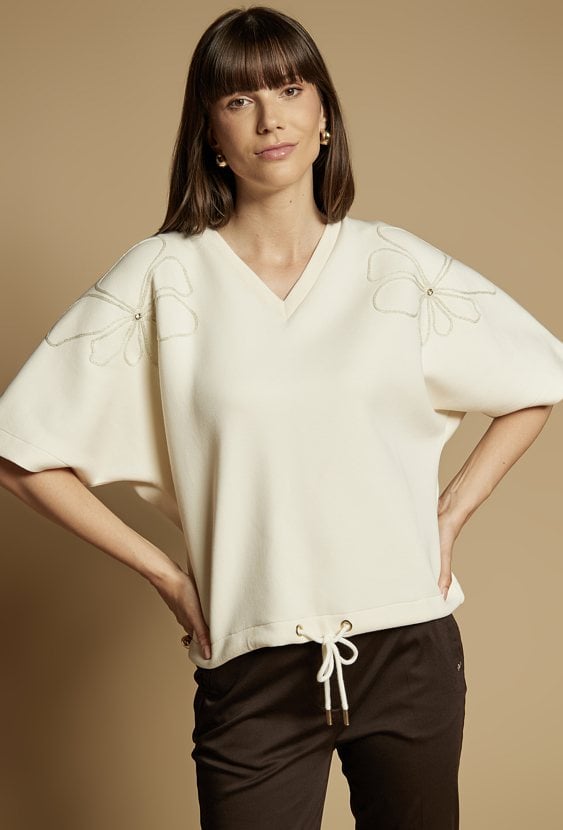Bluza damska na krótki rękaw
