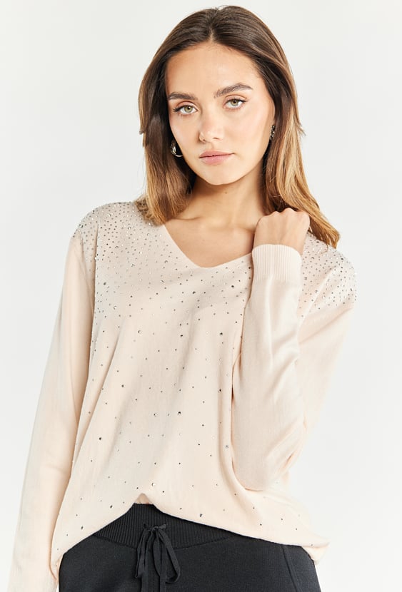 Sweter damski z wełny