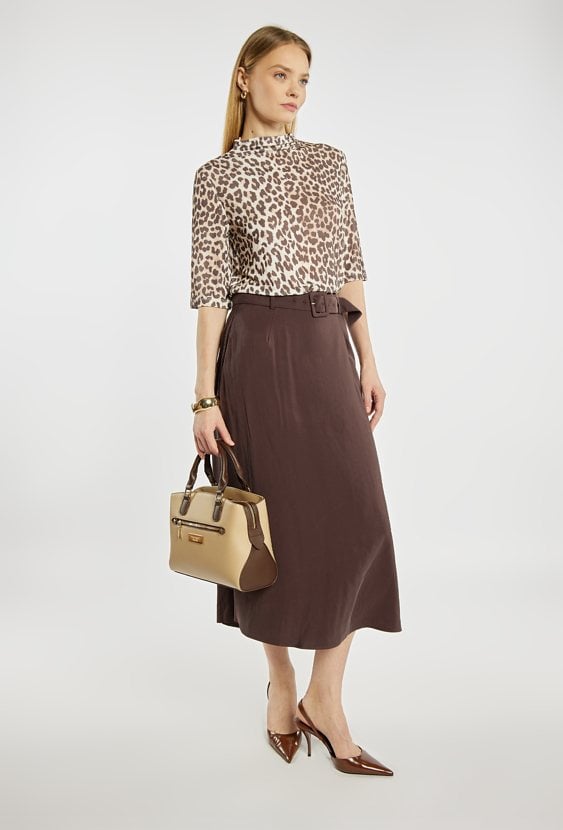 Bluzka damska w zwierzęcy wzór