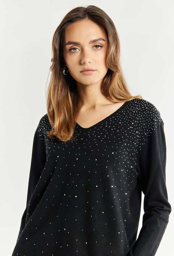 Sweter damski z wełny