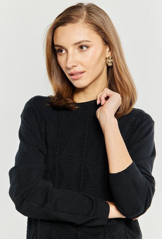 Wiskozowy sweter damski