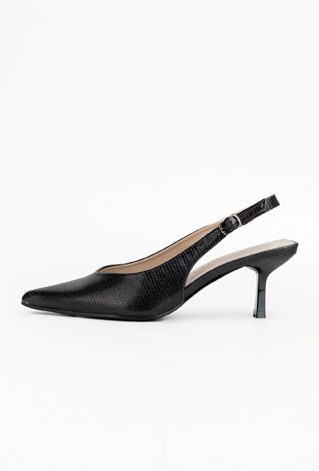 Czarne czółenka PERTO