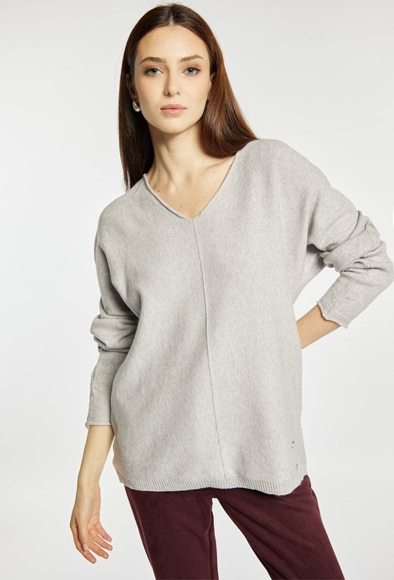 Sweter damski z wiskozą