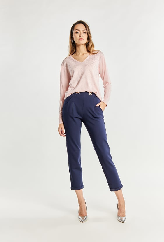 Sweter damski z wełny