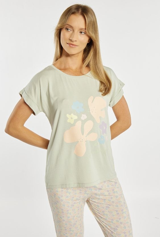 Koszulka od piżamy z nadrukiem