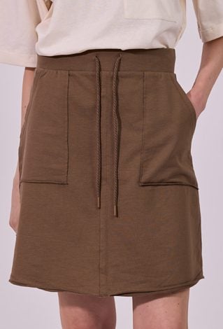 Spódnica damska z wiązaniem