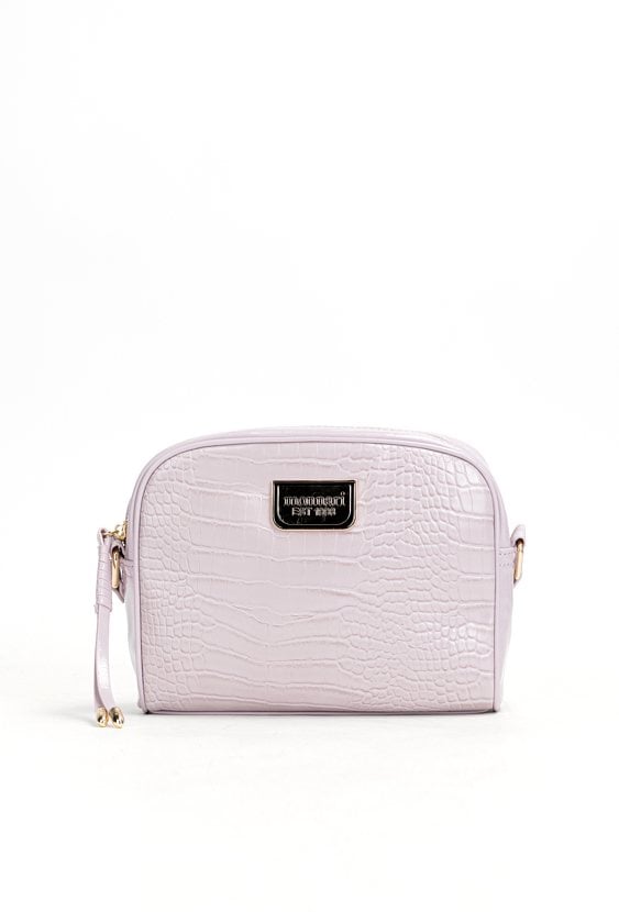 Torba crossbody z  krokodylim wzorem