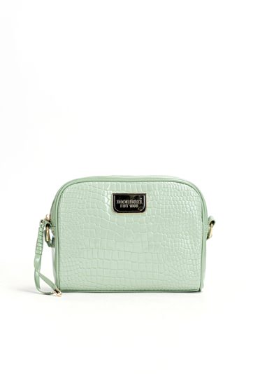 Torba crossbody z  krokodylim wzorem
