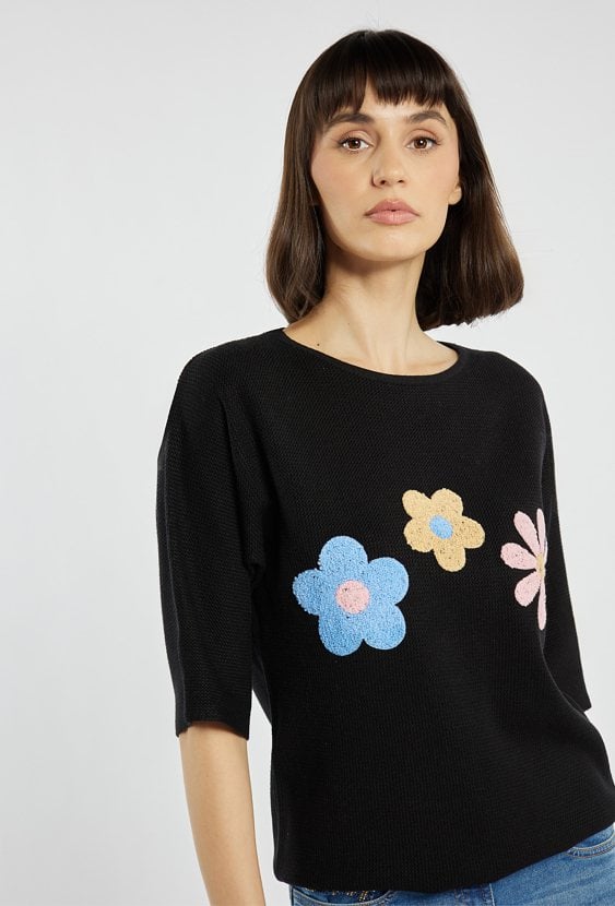 Wiosenny sweter damski