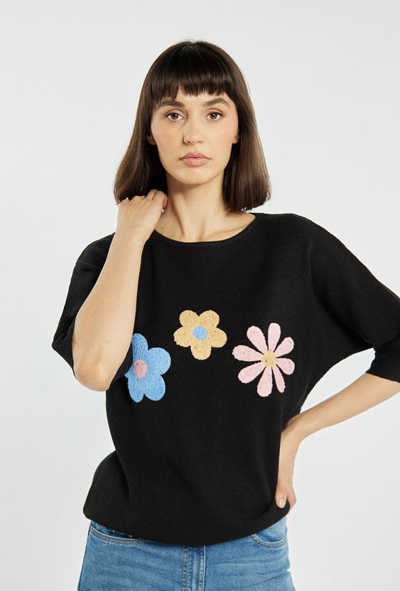 Wiosenny sweter damski