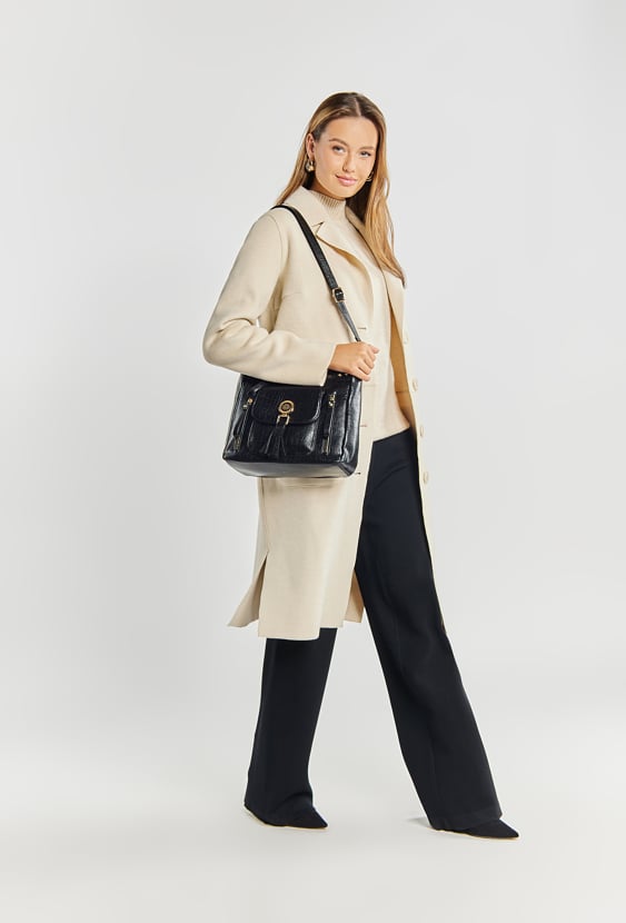 Torba damska z frędzlami