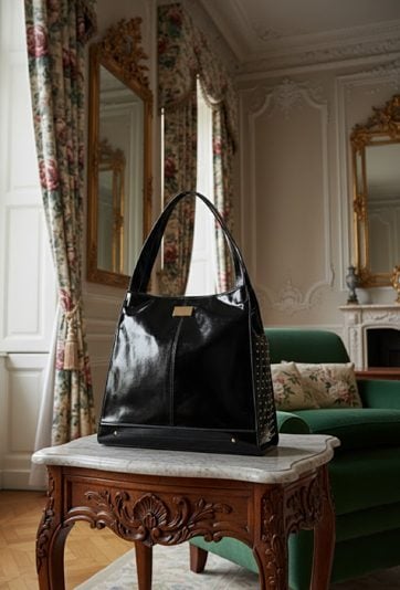 Duża torba z ćwiekami