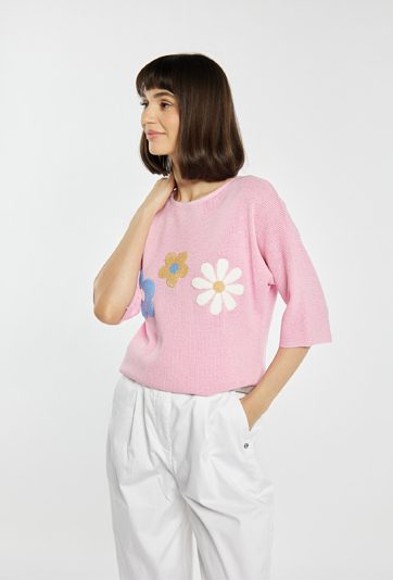 Wiosenny sweter damski