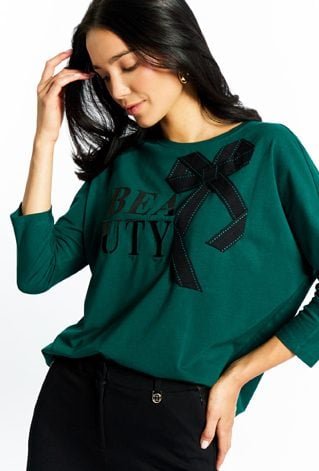 Dzianinowa bluzka damska