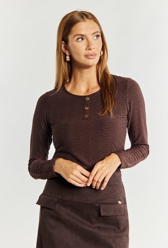 Bluzka damska z guzikami