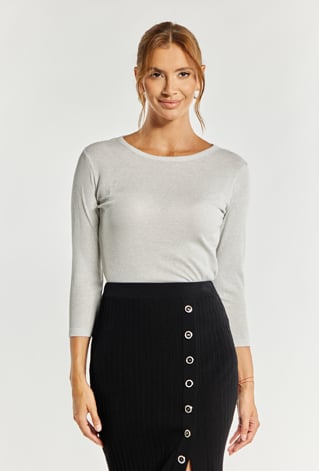 Bluzka o dopasowanym fasonie