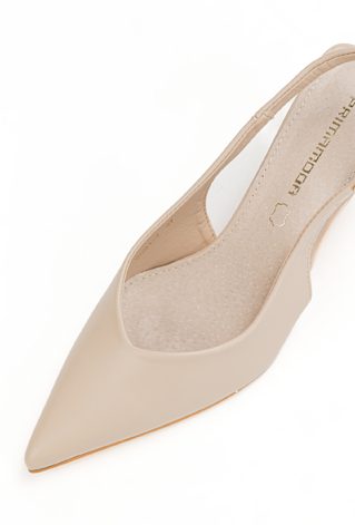 Beżowe czółenka PERTO