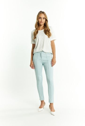 Materiałowe spodnie damskie