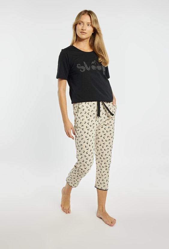 Spodnie od piżamy z wzorem