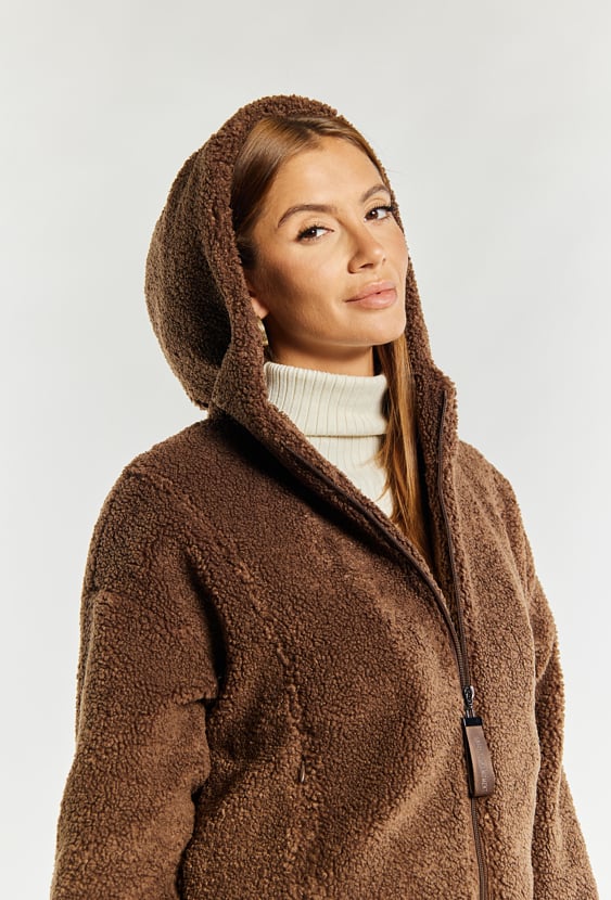 Kurtka damska z kapturem