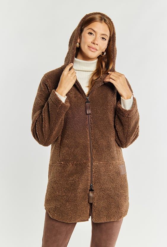 Kurtka damska z kapturem