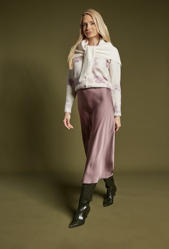 Elegancka spódnica midi
