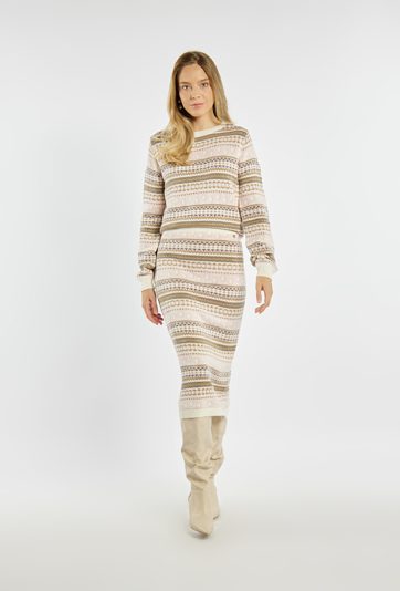 Spódnica z zimowym motywem