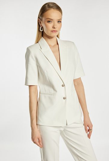 Elegancka marynarka na krótki rękaw