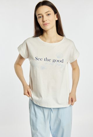 Koszulka od piżamy z napisem