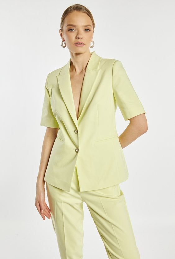 Elegancka marynarka na krótki rękaw