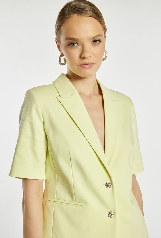 Elegancka marynarka na krótki rękaw