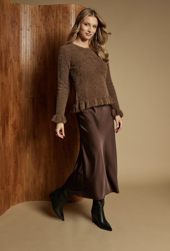Elegancka spódnica midi
