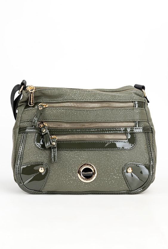 Torebka damska z delikatnym wzorem