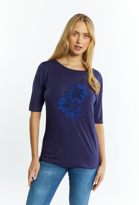 T-shirt damski z nadrukiem