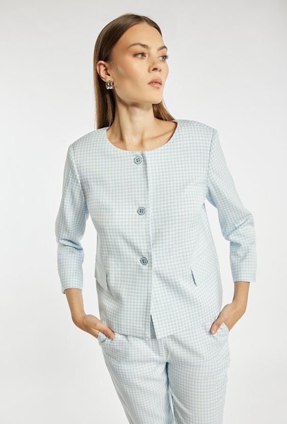 Żakiet  z delikatnym wzorem