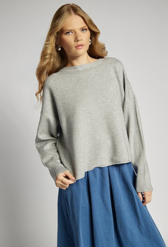 Sweter damski z modalem i wiskozą