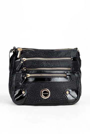 Torebka damska z delikatnym wzorem