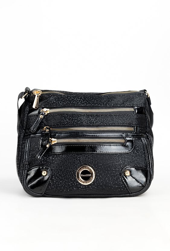 Torebka damska z delikatnym wzorem