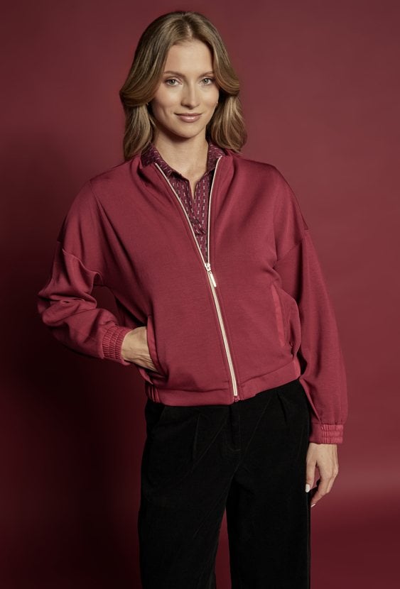 Rozpinana bluza damska