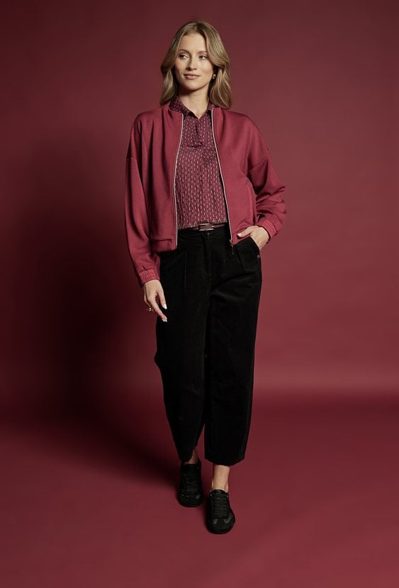 Rozpinana bluza damska