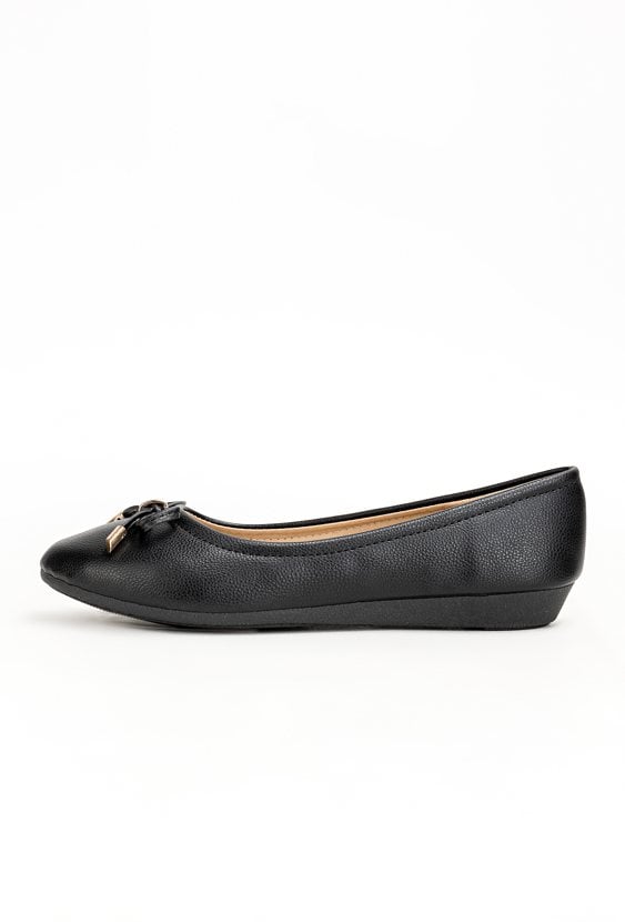 Czarne baleriny GATTO